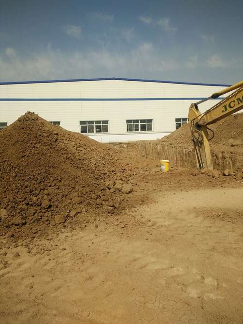 北新建材石膏板库房3月16日施工进度